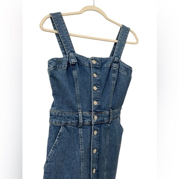 PAIGE Maddy Denim Dress in Delia - Picture 14 of 14
